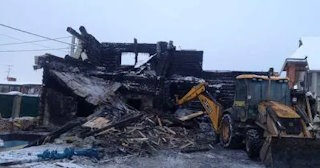 Демонтаж сгоревших зданий в Минусинске | Сварной-Мнс - снос после пожара от 1029 рублей